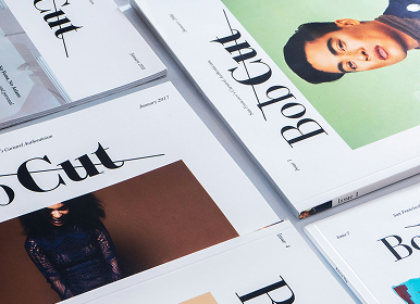 Bob Cut Magazine Cover Design